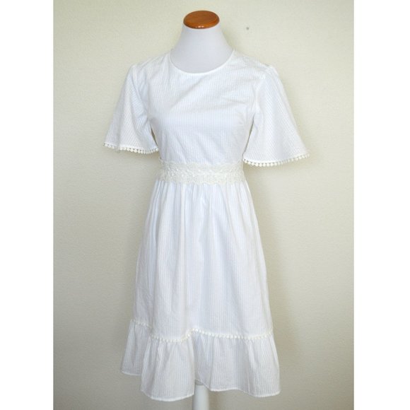 rachel parcell white dress